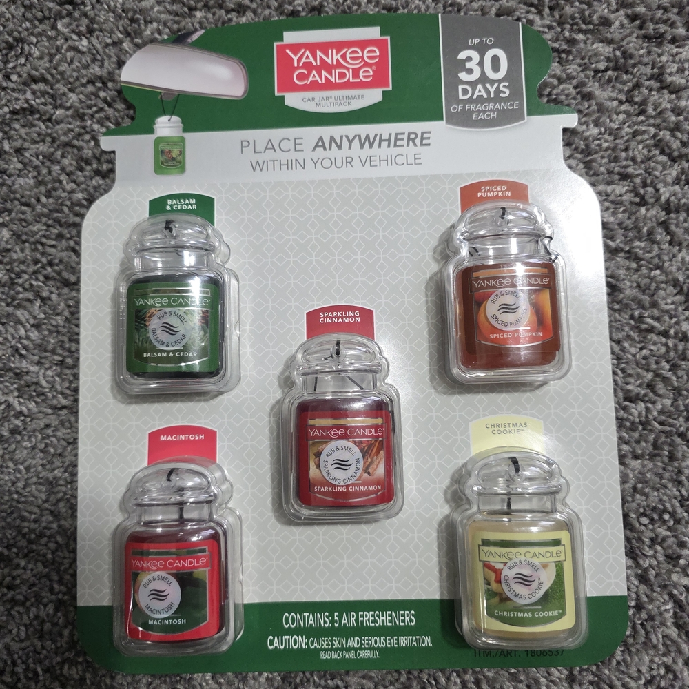 Yankee Candle Car Air Fresheners Set